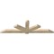Ekena Millwork Kennewick Rough Sawn Timber Gable Bracket, Douglas Fir, 96"W x 28"H x 4"D x 6"F, 7/12 Pitch GBW096X28X0406KEN00RDF - alternate 3